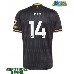 Aston Villa Pau Torres #14 Bortatröja 2026-27 Kortärmad